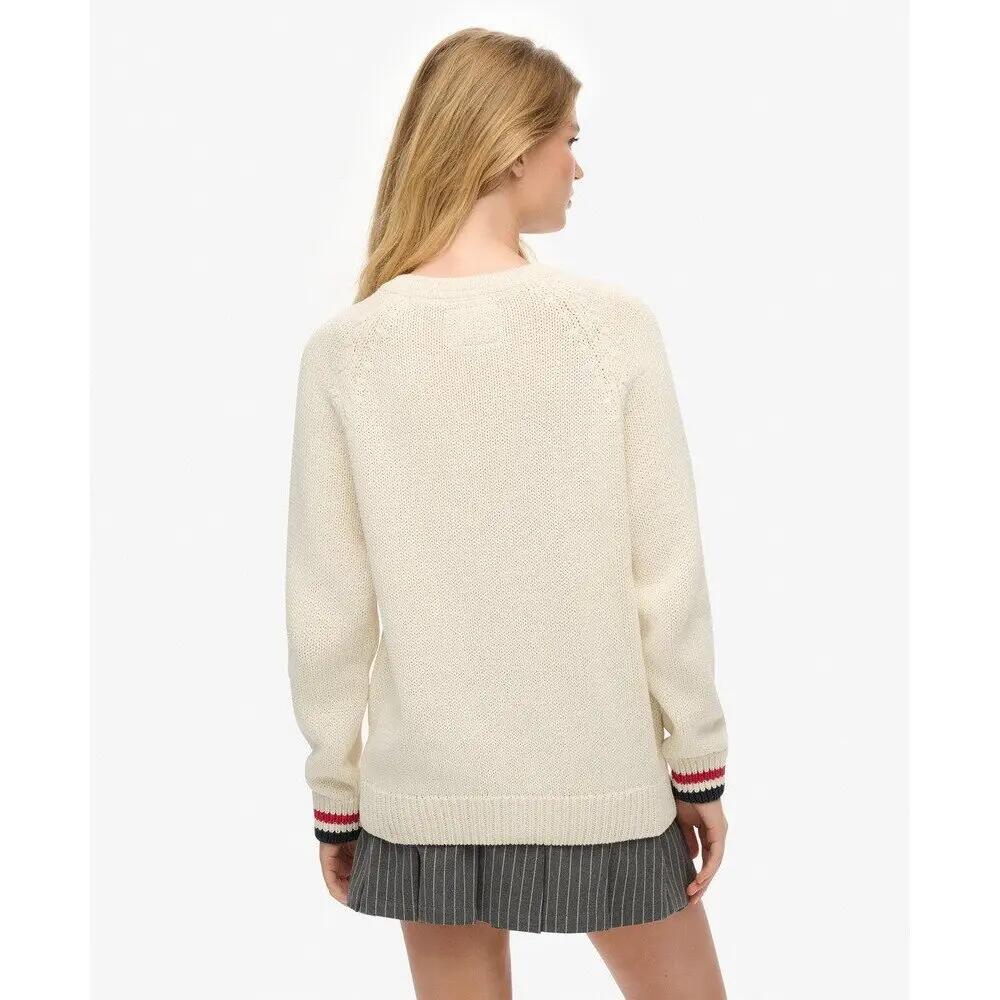 Women's round neck sweater Superdry Americana 4/6