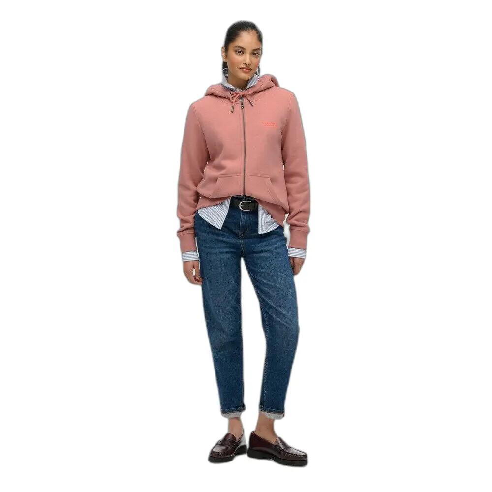 Dames Hoodie Superdry Athletic Essentials Logo 4/7