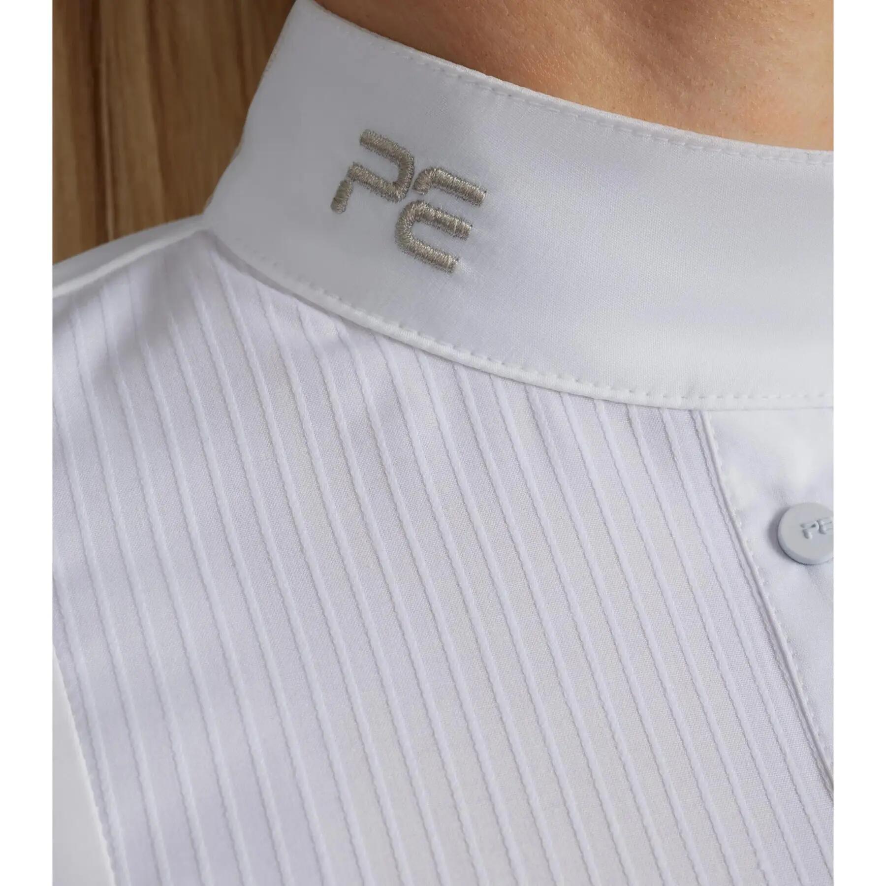 Chemise d'équitation de concours manches longues femme Premier Equine Navarra