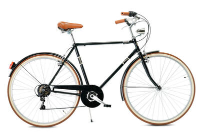 Via Veneto Bici City Bike Condorino Uomo 28" 6V Taglia 54 Nero