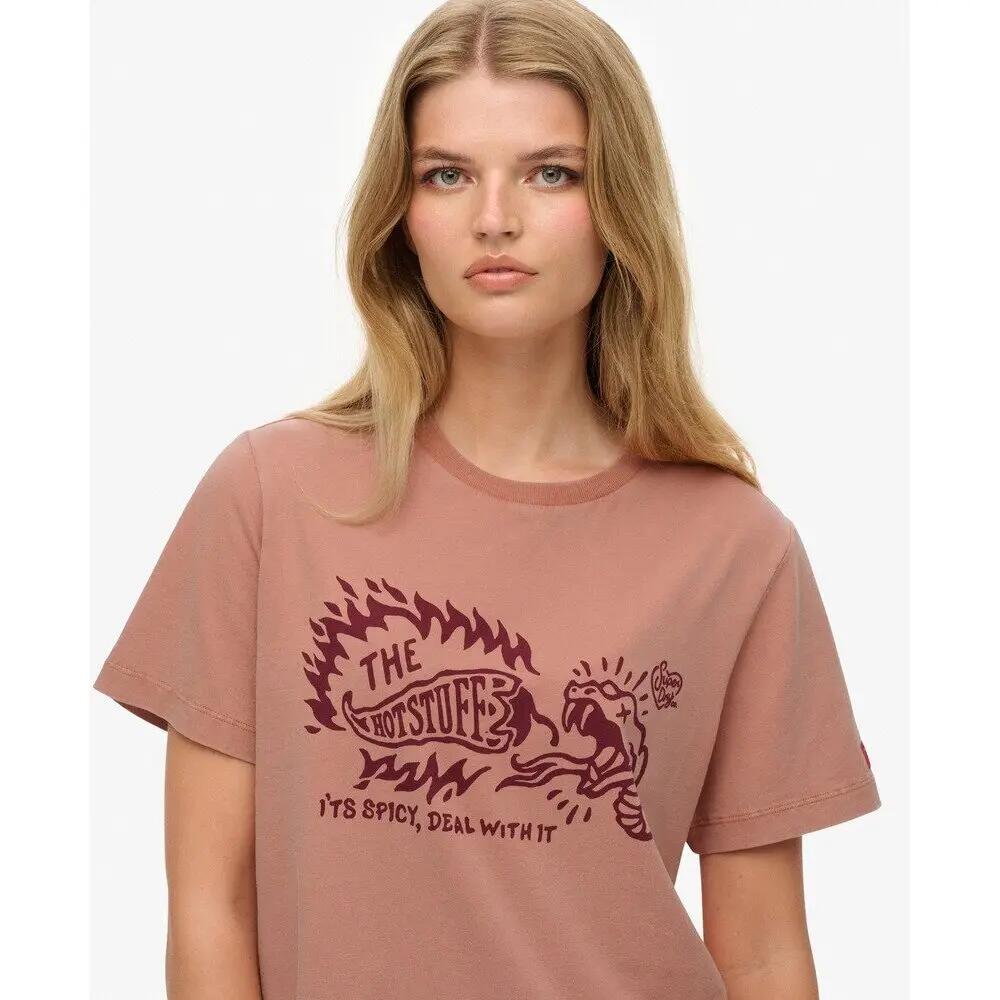 T-shirt femme Superdry Roadside Trade 5/5
