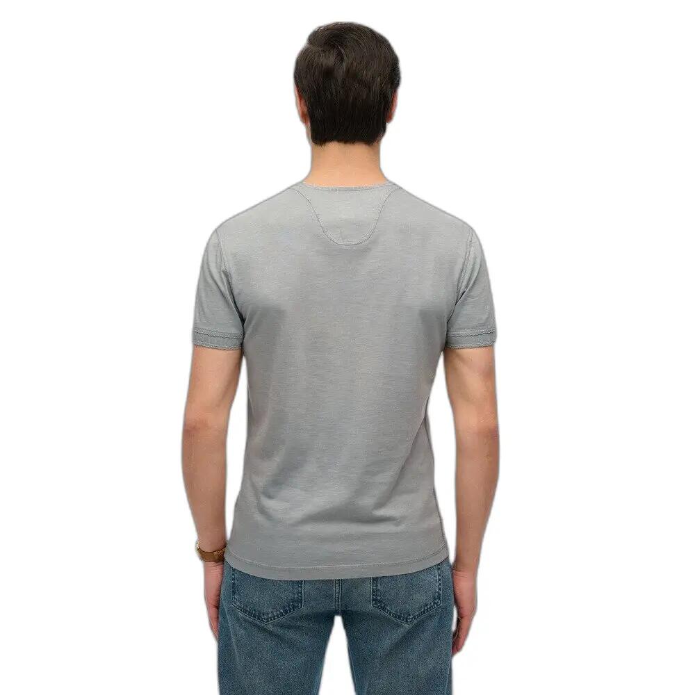 T-shirt van jersey met tunisische hals Superdry Slub Grandad 4/6