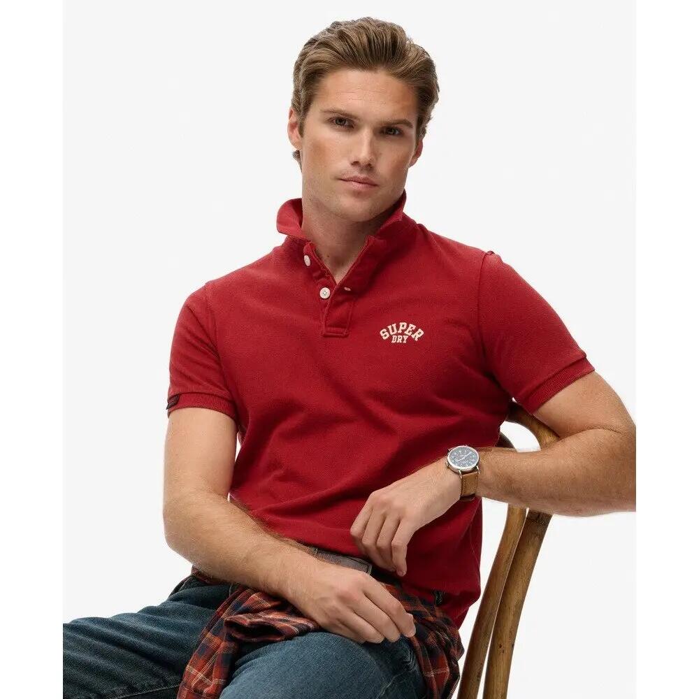 Polo ricamata Superdry Vintage Athletic 3/7