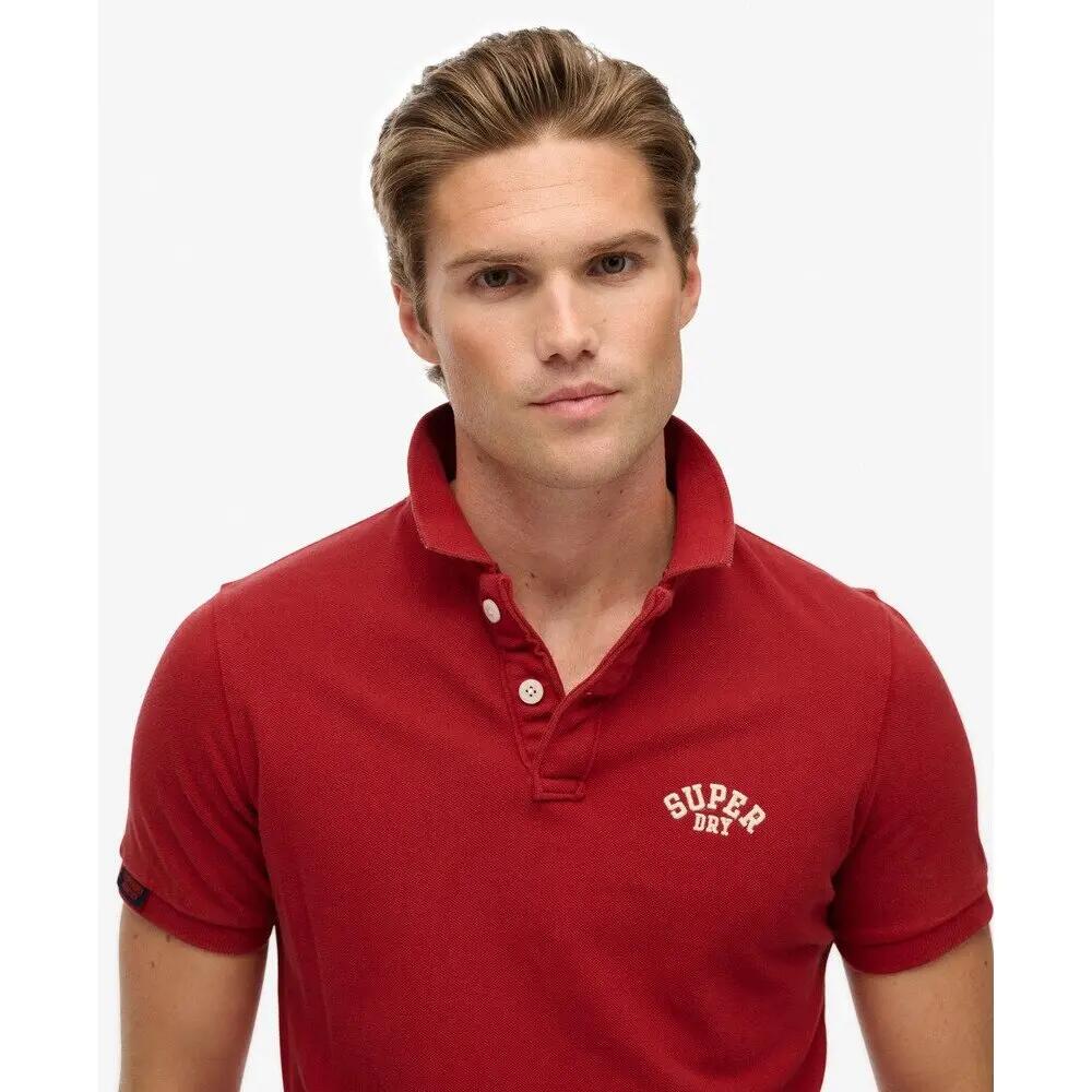 Polo ricamata Superdry Vintage Athletic 6/7