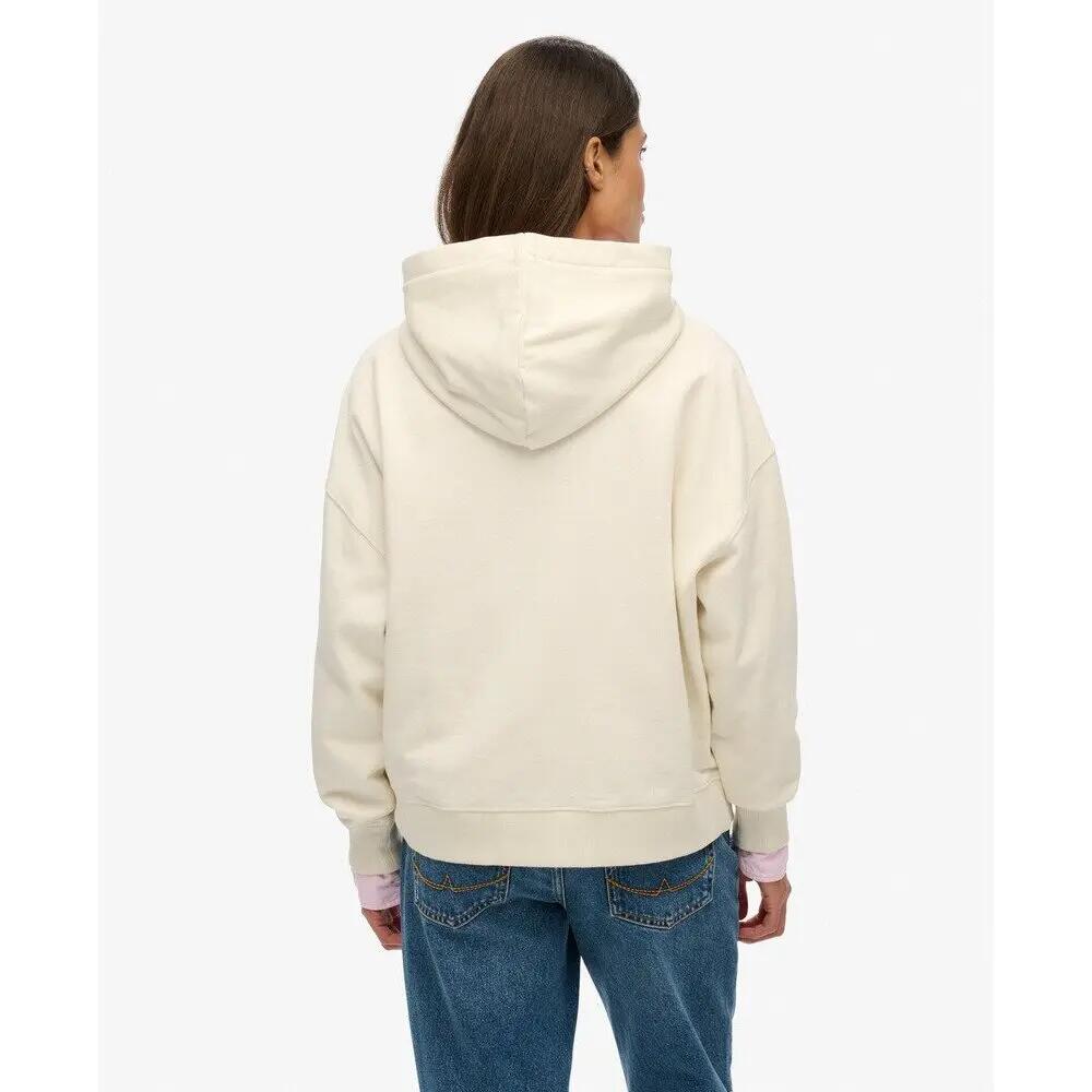 Dames Hoodie Superdry Vl Neon 3/4