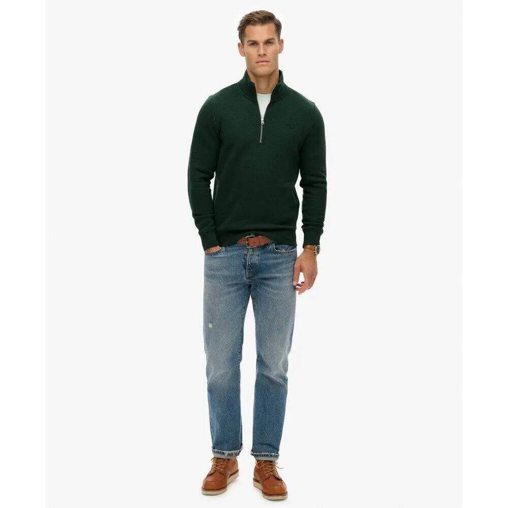 Pull zippé Superdry Henley 3/7