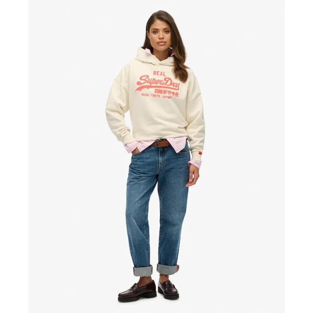 Dames Hoodie Superdry Vl Neon 2/4