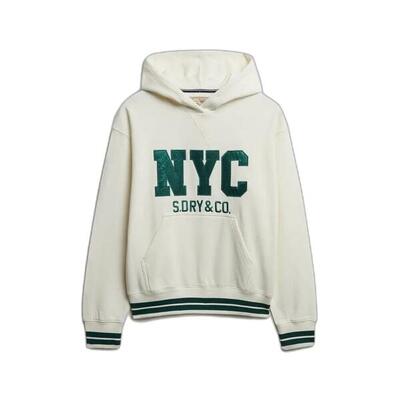 Dames hoodie superdry country club varsity