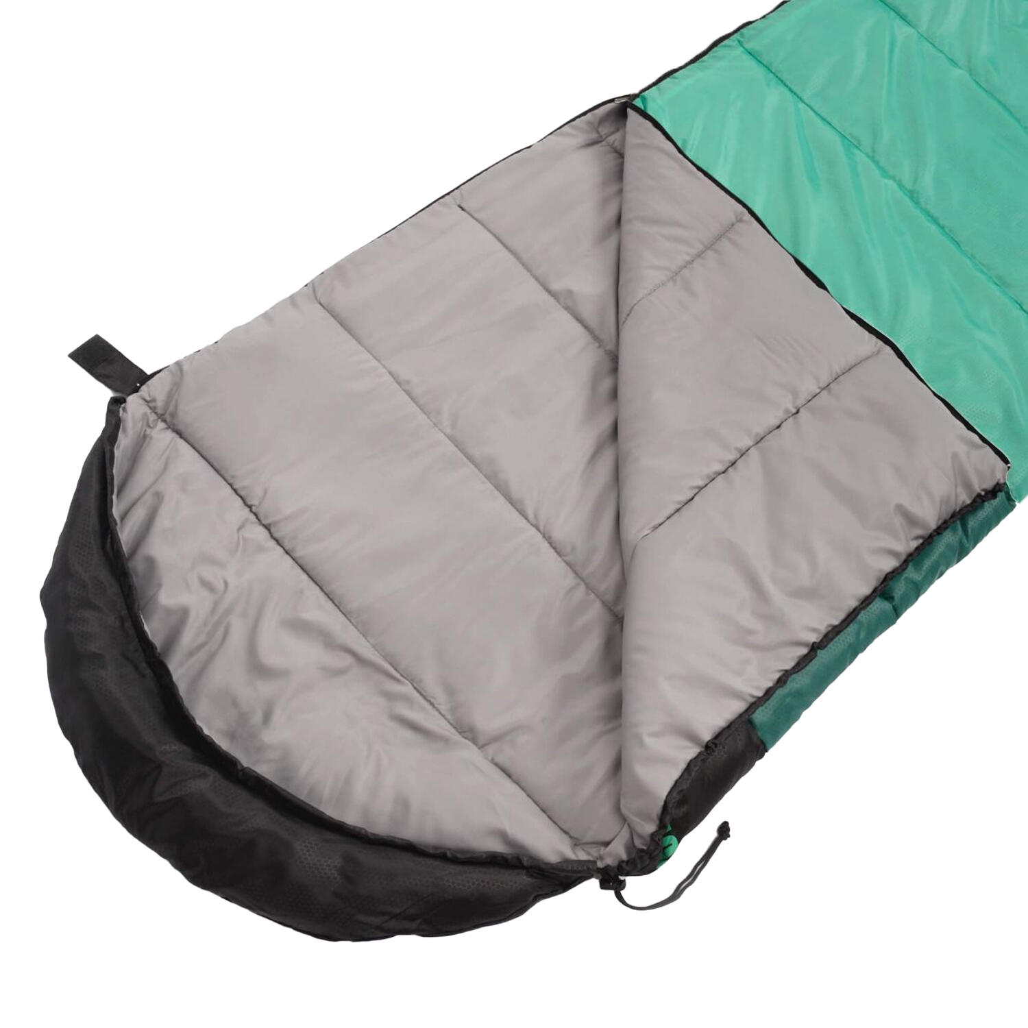 Sac De Couchage BOMBAY (Noir / Bleu Sarcelle) 4/4