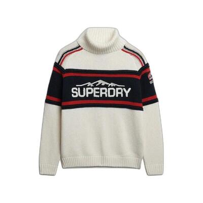 Dames après-ski trui met col roulé superdry