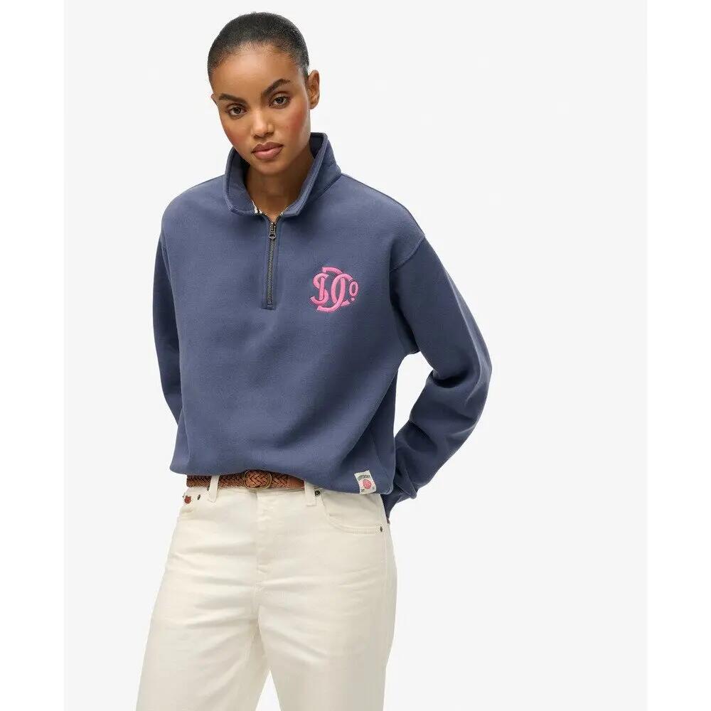 Women's half-zip sweatshirt Superdry Sd&co Neon 3/5