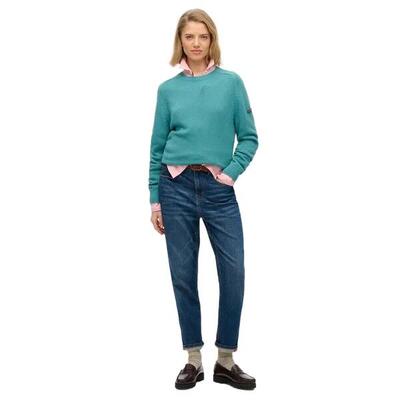 Damestrui met ronde hals superdry slouchy