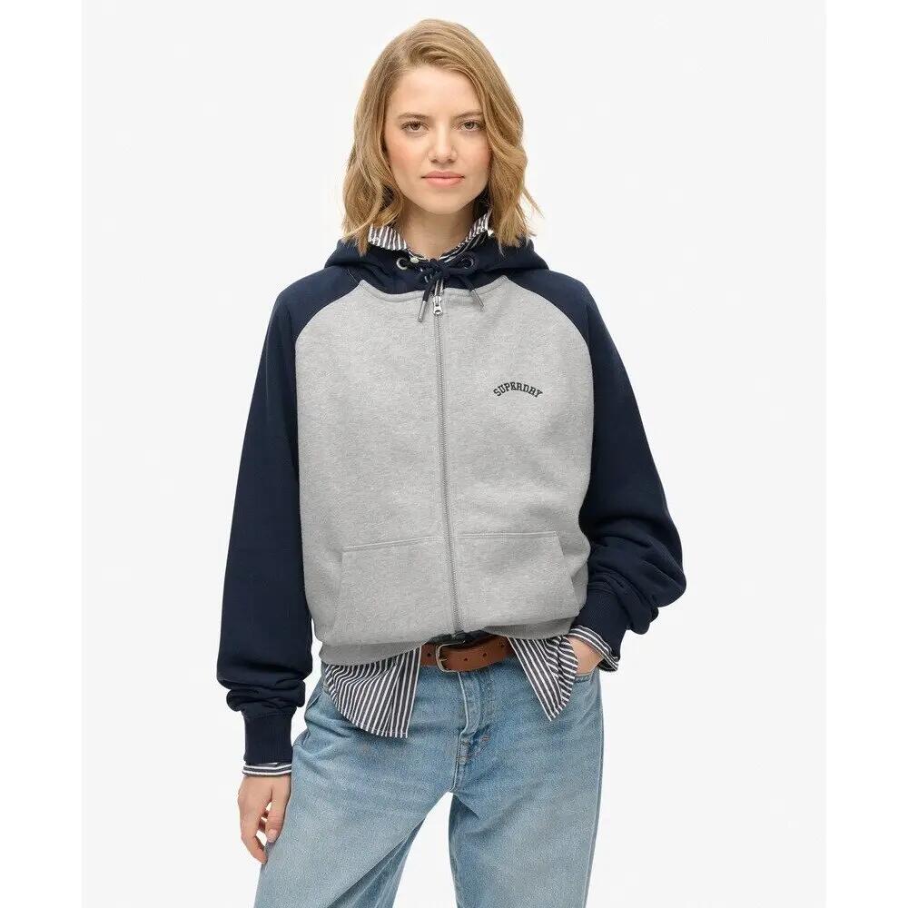 Women's hooded sweatshirt Superdry Essential Logo OSZ Raglan ZH 2/6