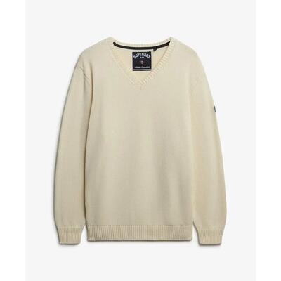 Oversized col v trui voor dames superdry