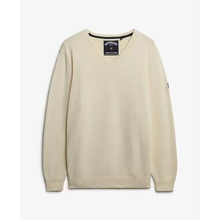 Suéter oversize de cuello en V para mujer Superdry