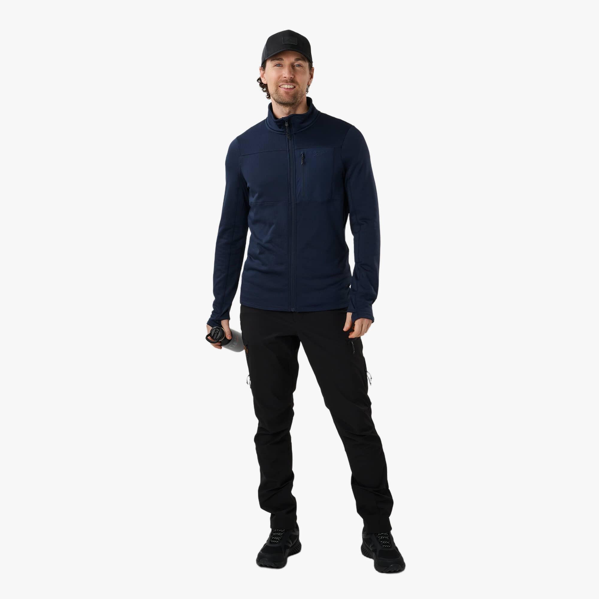 Polaire de randonnée pour homme Trondheim Midlayer à fermeture éclair intégrale 3/8