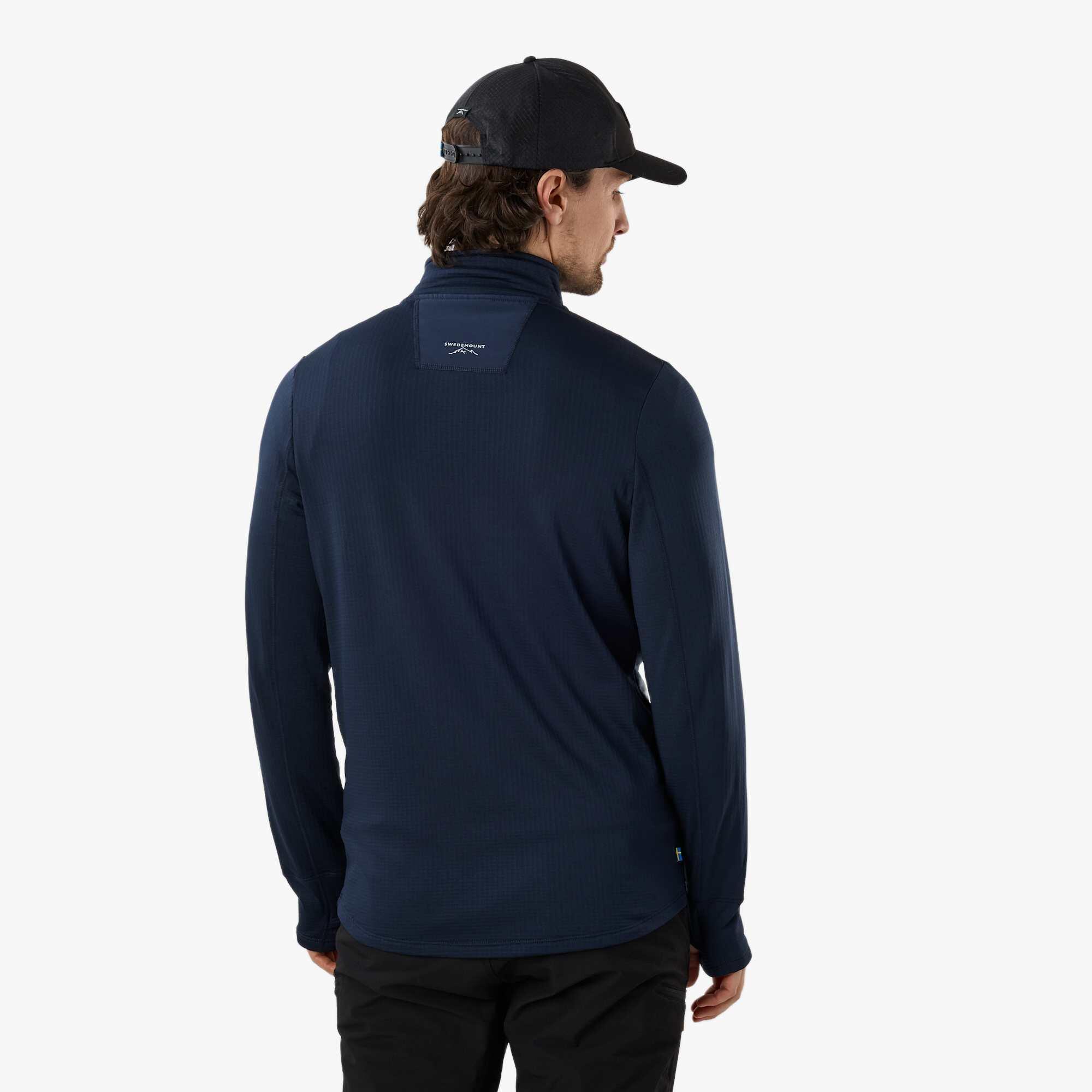 Polaire de randonnée pour homme Trondheim Midlayer à fermeture éclair intégrale 2/8