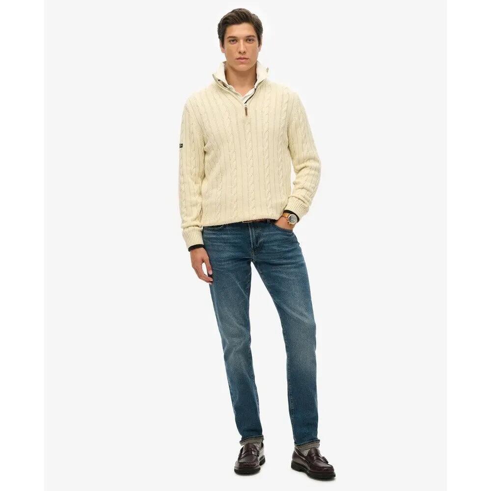 Pull 1/2 zip Superdry Classic Cable 3/4
