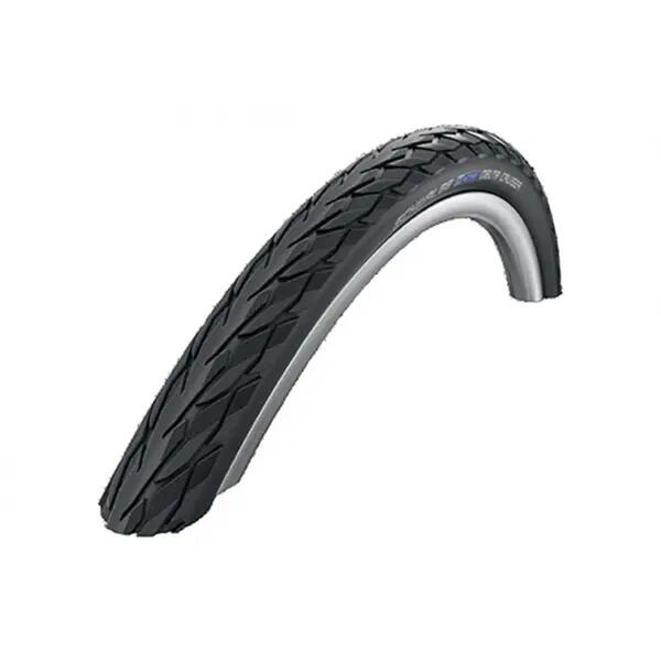 700 X 35 SCHWALBE DELTA CRUISER PLUS SCHWARZ TR (35-622) 3/4