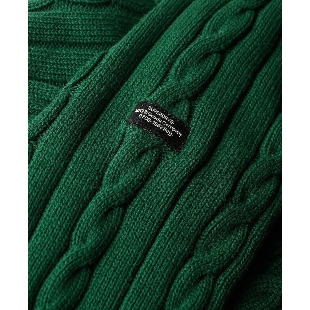 Pull en maille torsadée classique en coton Superdry 6/6