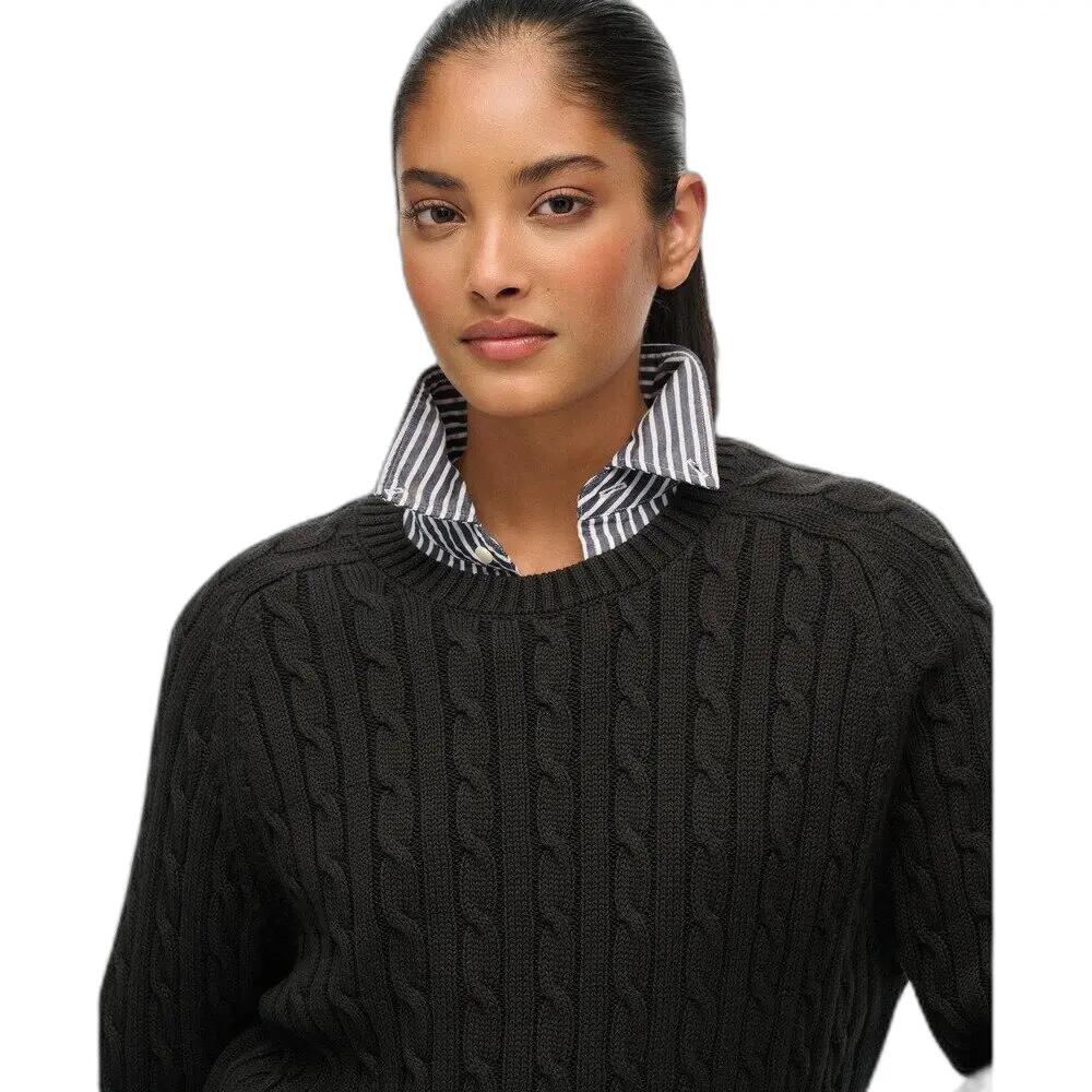 Pull torsadée ample femme Superdry 6/6