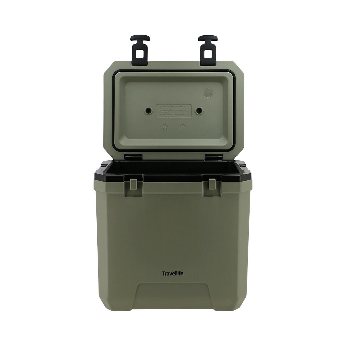 Travellife Magnus cool box 36 ltr green mit Rädern 3/7