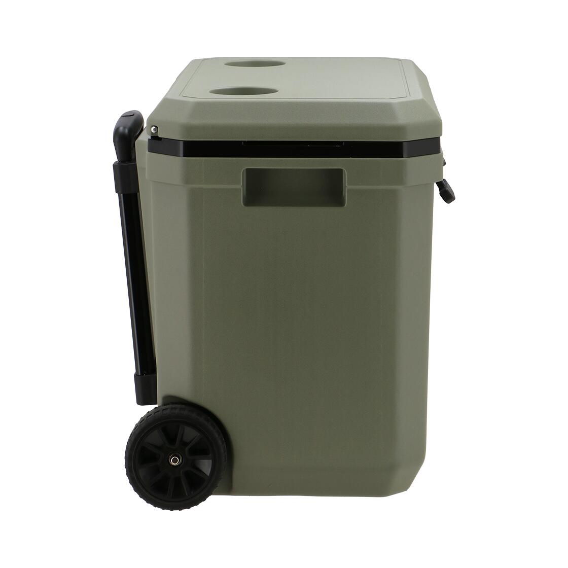 Travellife Magnus cool box 36 ltr green mit Rädern 5/7