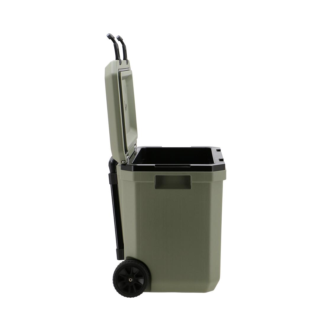 Travellife Magnus cool box 36 ltr green mit Rädern 4/7