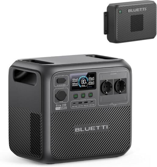 Elite 200 V2 power station + Charger2 2073Wh ricarica auto 24h per camper