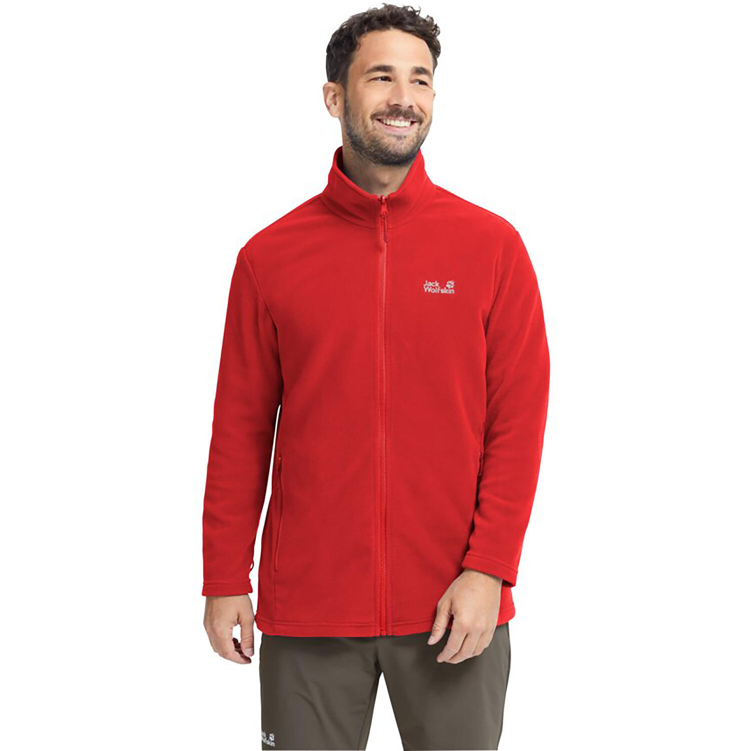Bluza treningowa męska Jack Wolfskin Taunus 100 3/7