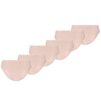 Puma Slips Femme Invisible Cotton 6-pack Rose Clair