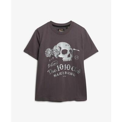 Dames-t-shirt superdry super skull