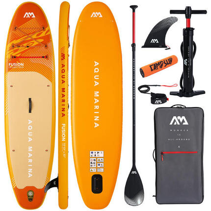 Aqua Marina Fusion aufblasbares SUP-Board 330 cm 2026 + Paddelboje