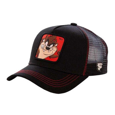 Unisex volwassen freegun looney tunes trucker pet (zwart)