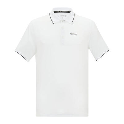 Heren remex ii jersey poloshirt (lichte salie)