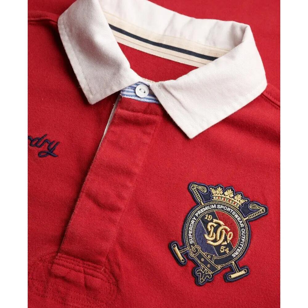 Polo manches longues à double emblème longues Superdry 7/7