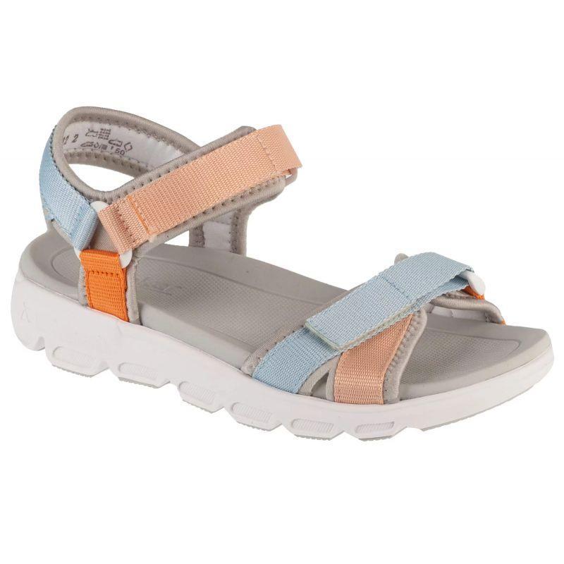 Womens/Ladies Contrast Sandals (Multicoloured)