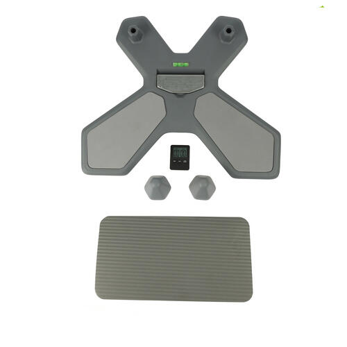 Placa echilibru multifunctionala fitness, reversibila, 41 x 52 cm