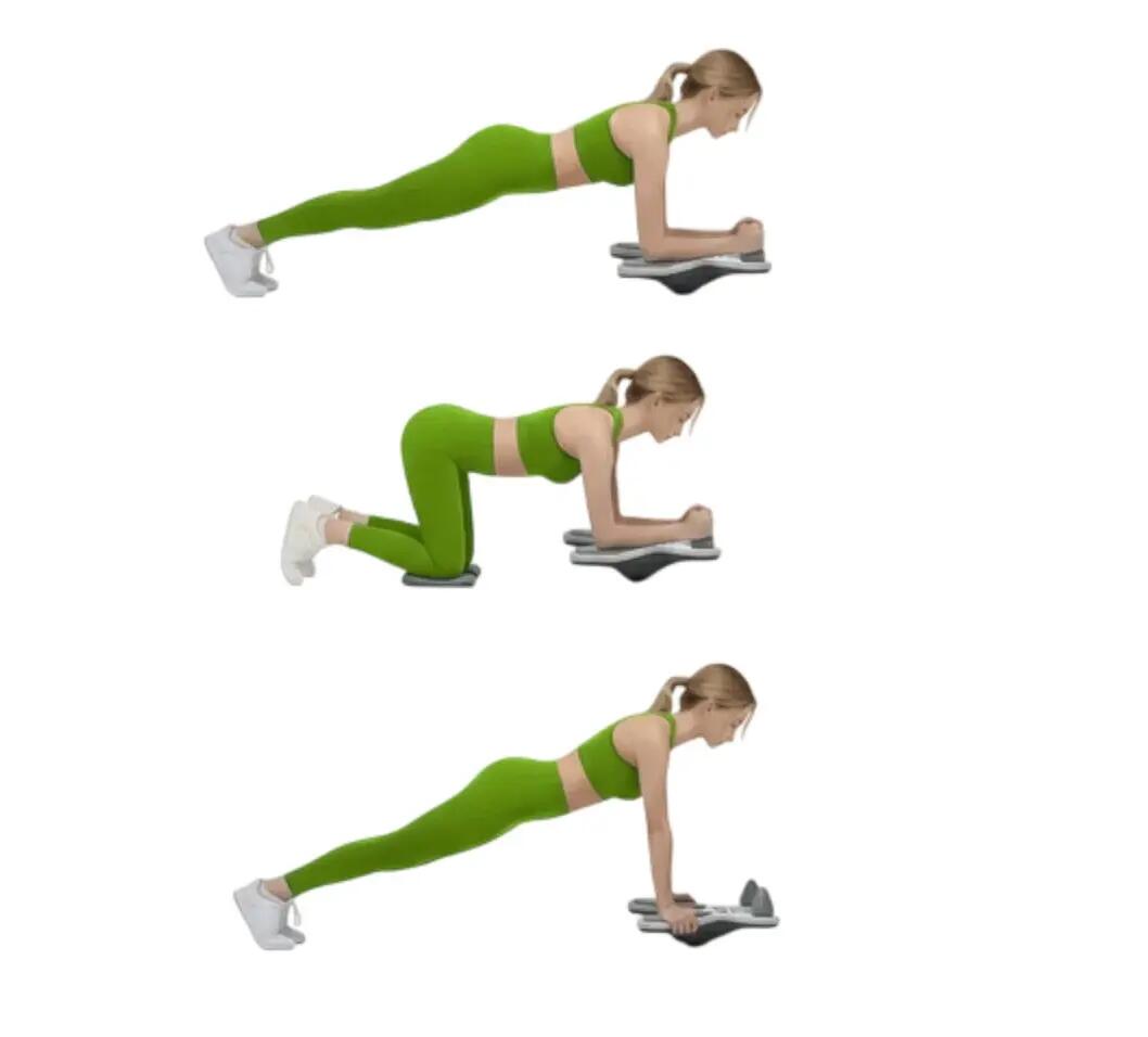 Placa echilibru multifunctionala fitness, reversibila, 41 x 52 cm 5/7