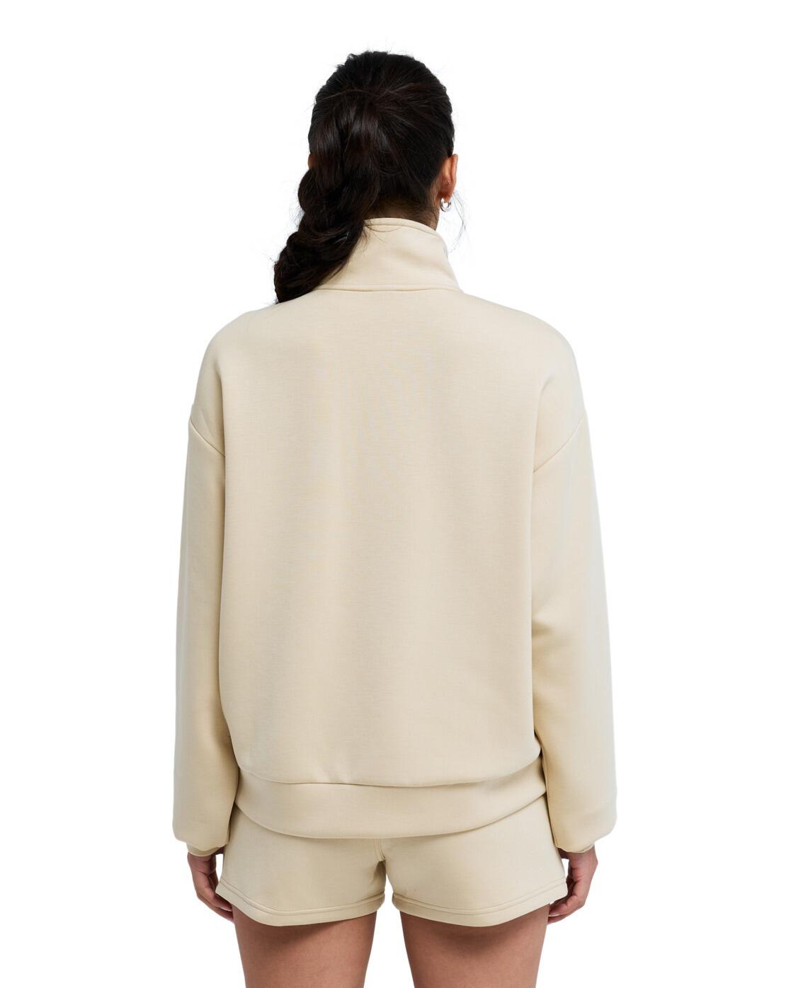 Sudadera deportiva RISE & VIBE SWEET Beige Mujer 2/4