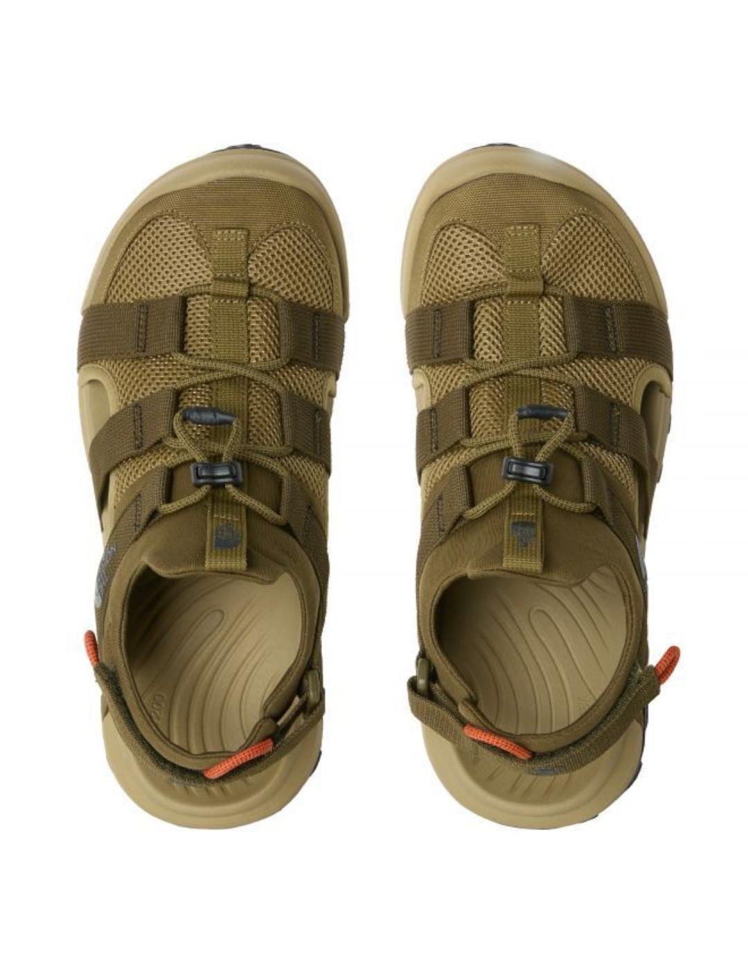 Sandalias para Hombre The north face  Verde 4/7
