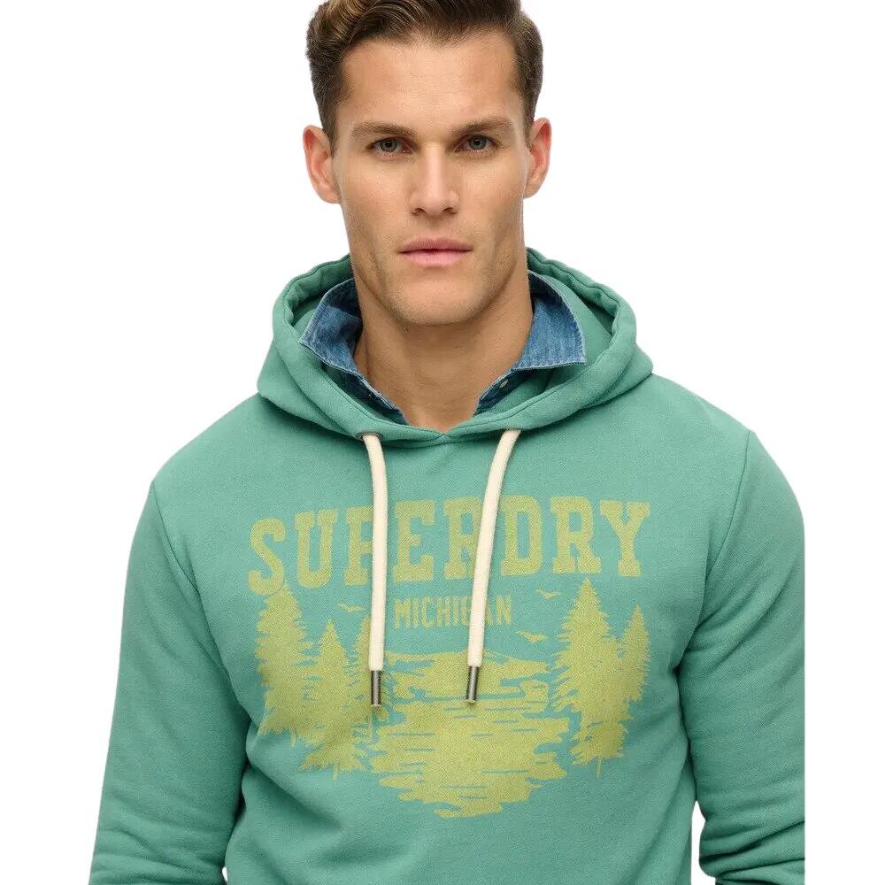 Sweatshirt à capuche monochrome décontracté Superdry Lo-Fi Outdoor 4/4