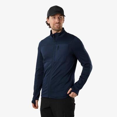 Heren hiking fleece lange mouw rits trondheim midlayer full zip