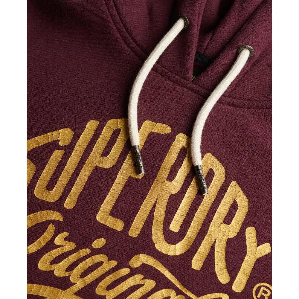 Sweatshirt à capuche femme Superdry Mfg Original Metallic 5/5
