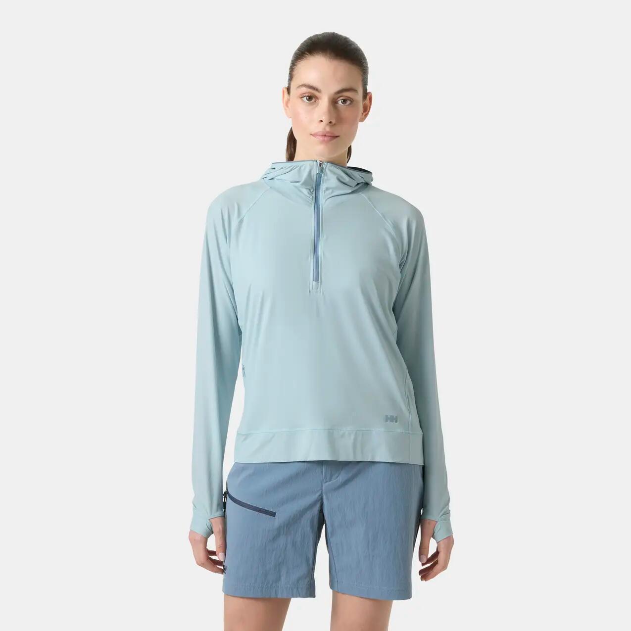 Kobieczy półzapinany hoodie Helly Hansen Shine Solen 2/7