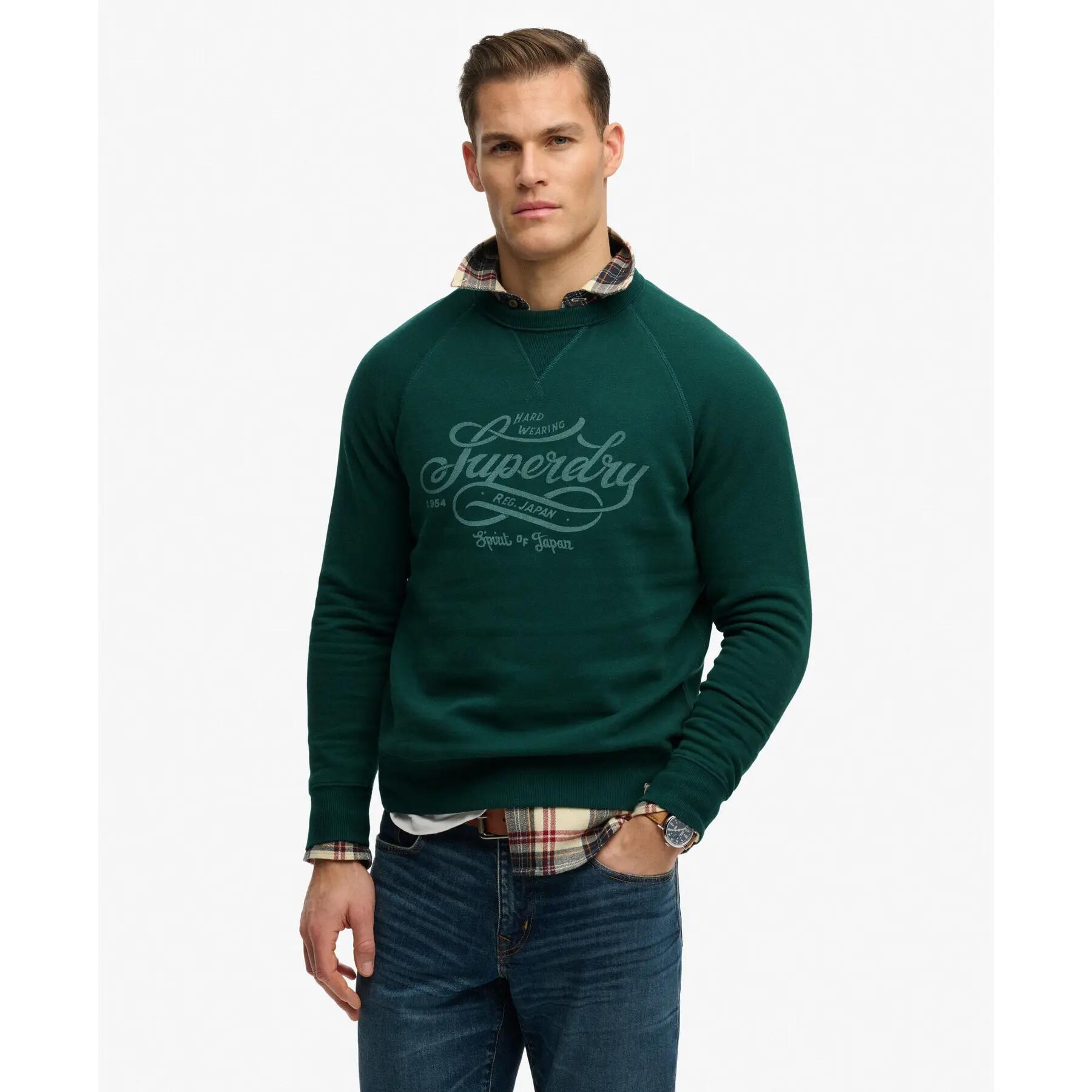 Sweatshirt imprimé Superdry Merchant Vintage 3/7