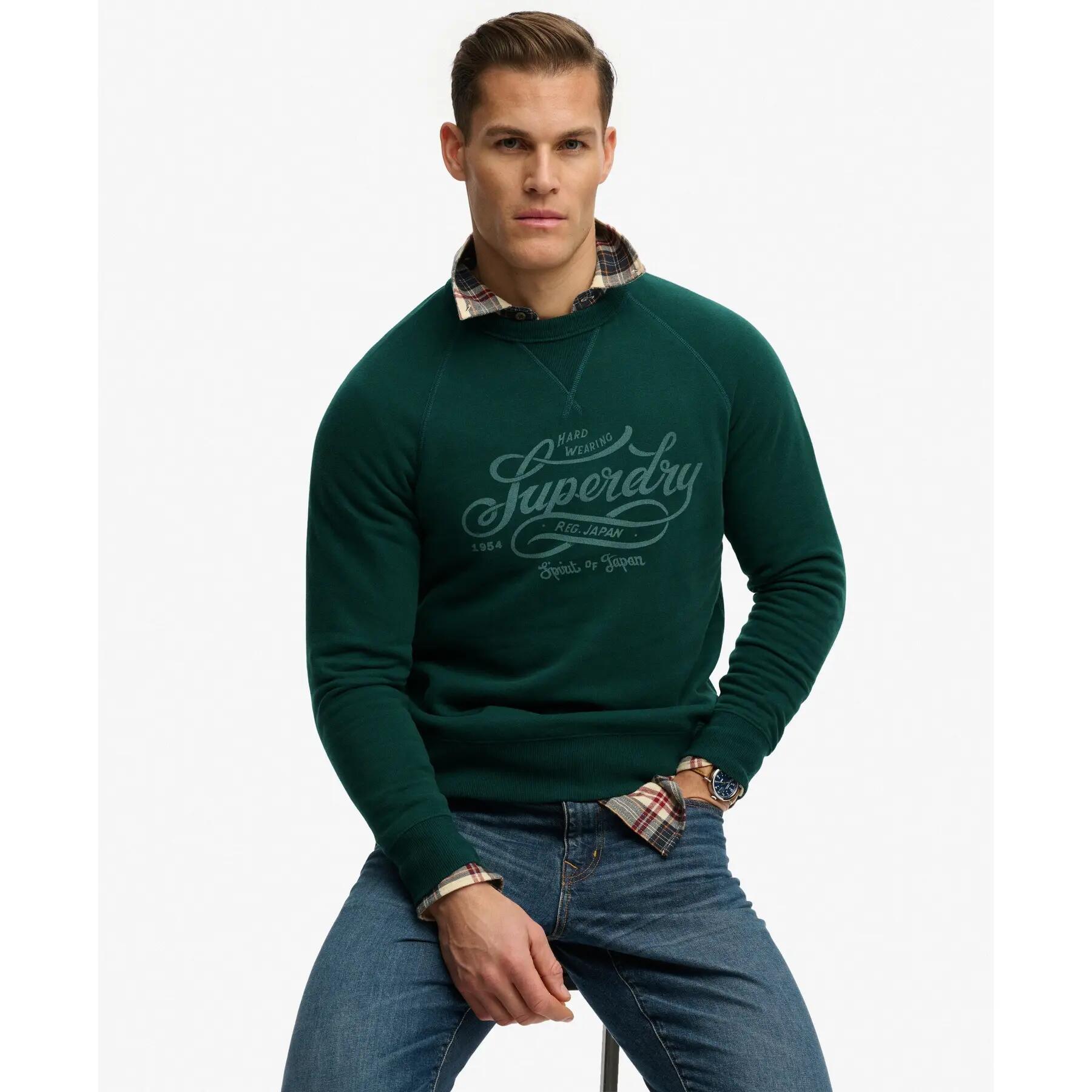 Sweatshirt imprimé Superdry Merchant Vintage 4/7