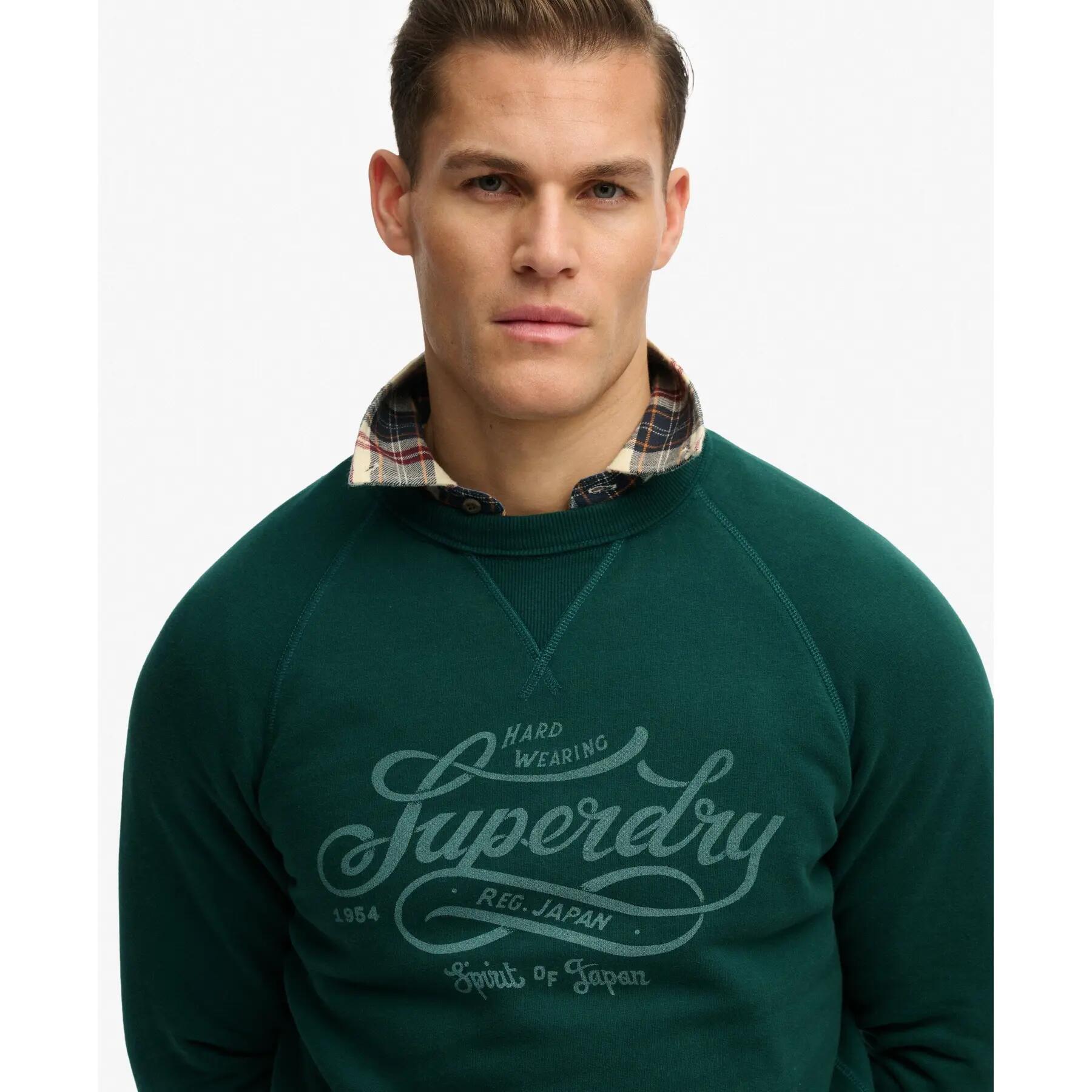 Sweatshirt imprimé Superdry Merchant Vintage 6/7