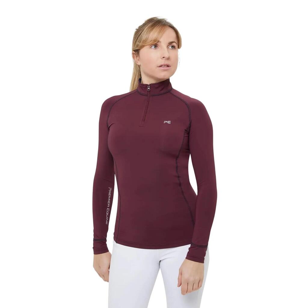 Technical riding top for women Premier Equine Ombretta