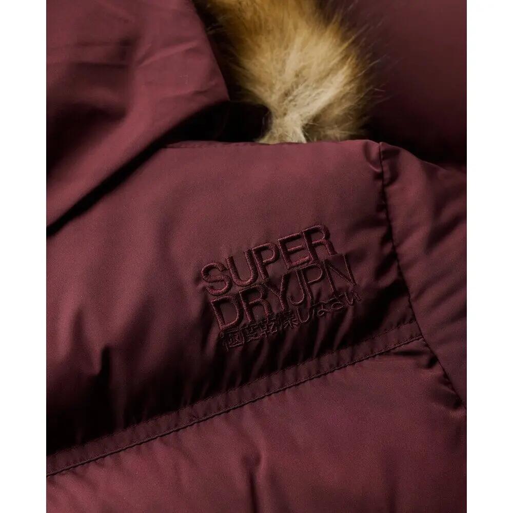 Manteau long en fausse fourrure femme Superdry Everest 6/6